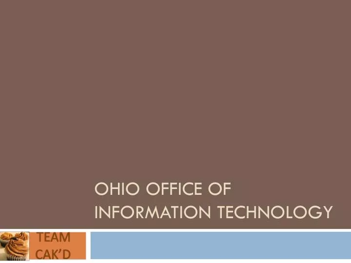 ohio office of information technology