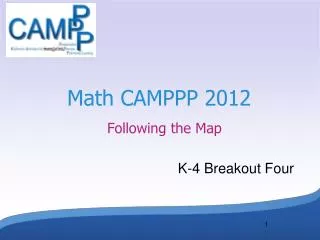 math camppp 2012