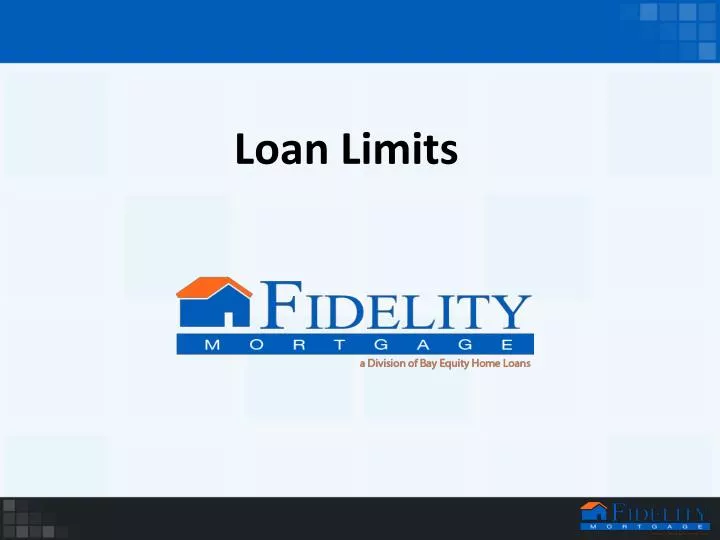 loan limits