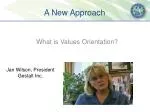 A New Approach - slide 1