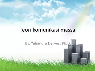 teori komunikasi massa