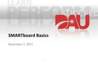 SMARTboard Basics