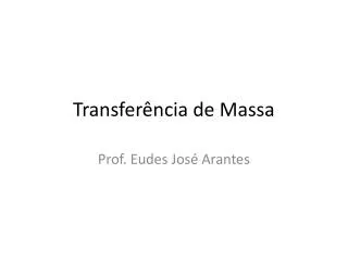 transfer ncia de massa