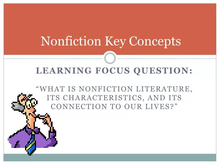 nonfiction key concepts