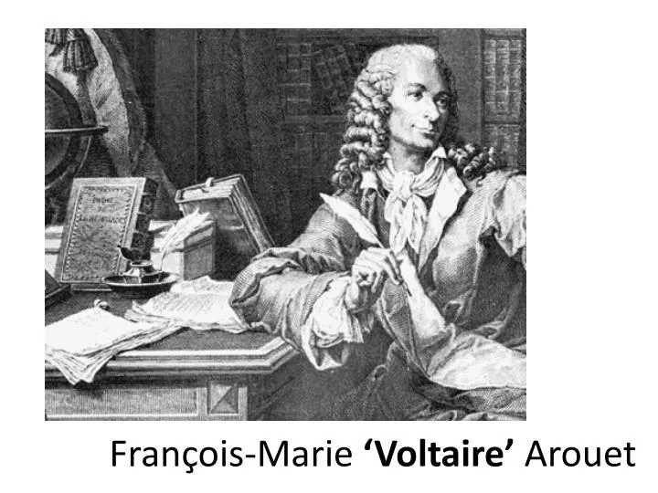 fran ois marie voltaire arouet