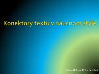 viliam balun a peter ere n k