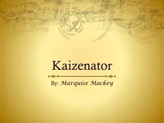 Kaizenator