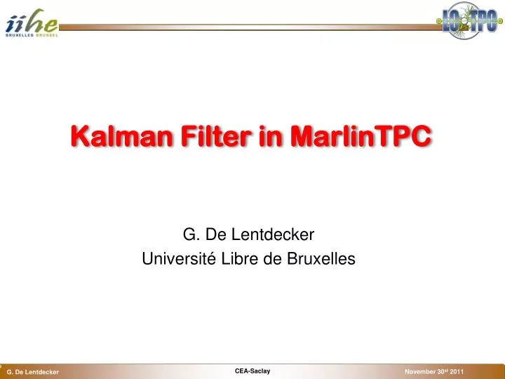 kalman filter in marlintpc