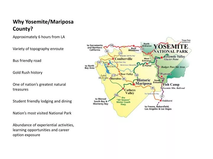 why yosemite mariposa county