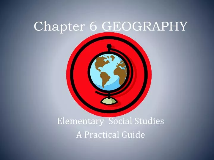 chapter 6 geography