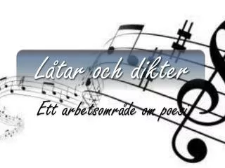 l tar och dikter