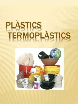pl stics termopl stics