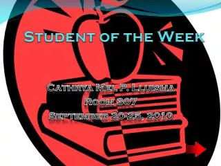 Student of the Week