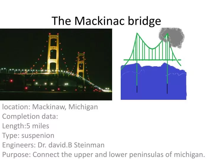 the m ackinac bridge