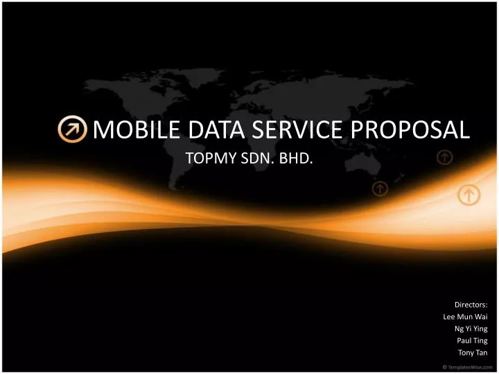 mobile data service proposal