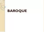 BAROQUE - slide 1