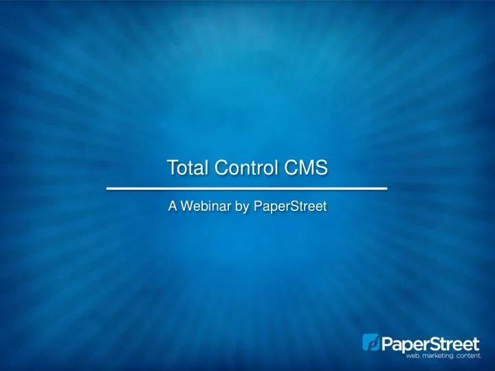 total control cms