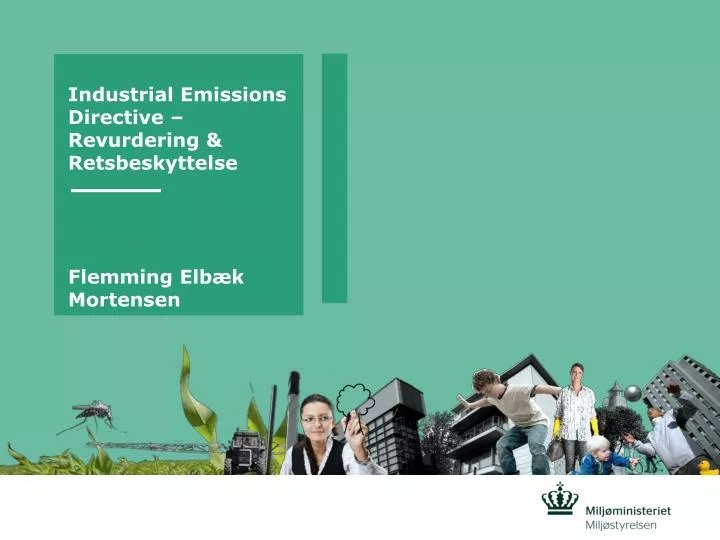 industrial emissions directive revurdering retsbeskyttelse flemming elb k mortensen