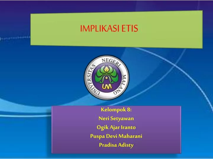 implikasi etis