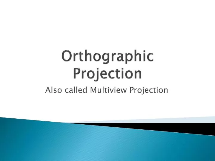 orthographic projection