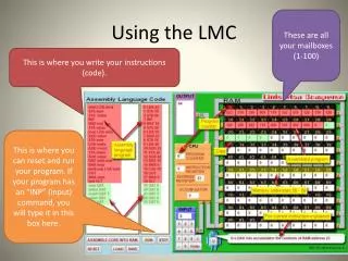 Using the LMC
