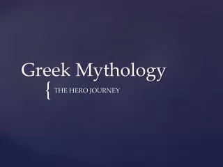 greek mythology
