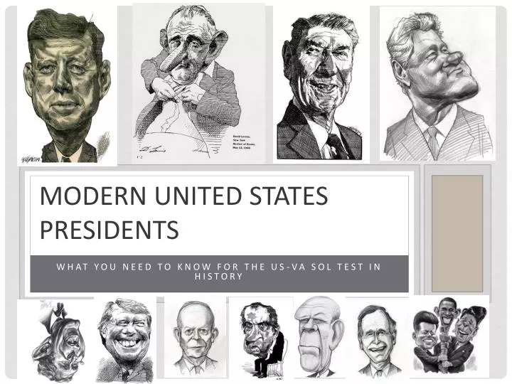 modern united states presidents