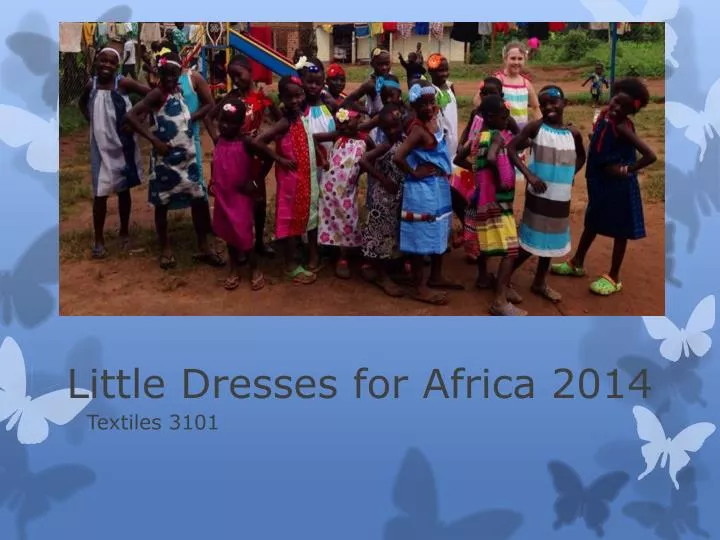 little dresses for africa 2014