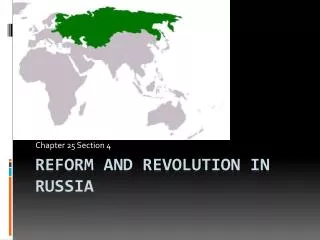 Reform and Revolution in Russia