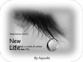 New Life…