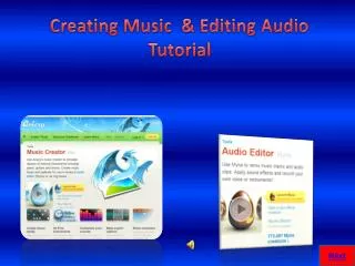 Creating Music &amp; Editing Audio Tutorial