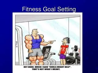 Fitness Goal Setting