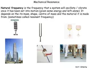 Mechanical Resonance