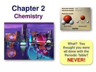 Chapter 2 Chemistry