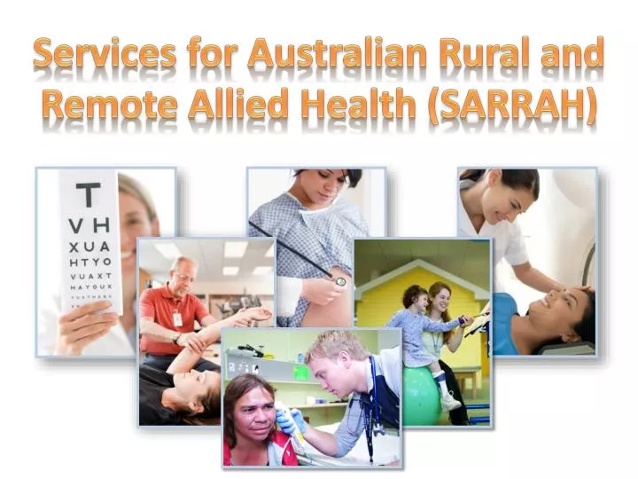 services for australian rural and remote allied health sarrah