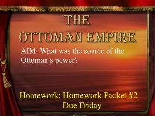 The Ottoman Empire