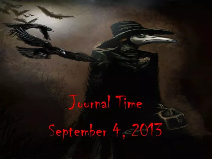 journal time september 4 2013