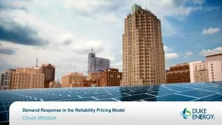 Demand Response in the Reliability Pricing Model