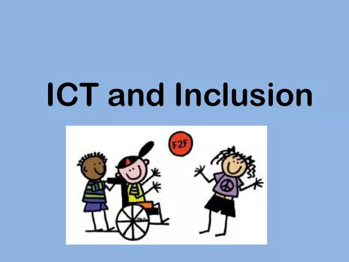 ict and inclusion