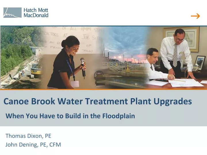canoe brook water treatment plant upgrades