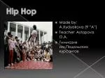Hip Hop - slide 1
