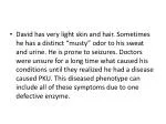 Understanding Genetics: PKU, Inheritance Patterns, and Marfan Syndrome Variability - slide 1