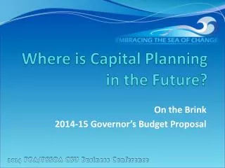 Where is Capital Planning in the Future?