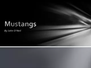 mustangs