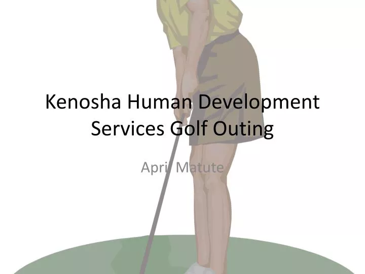 kenosha human development services golf outing