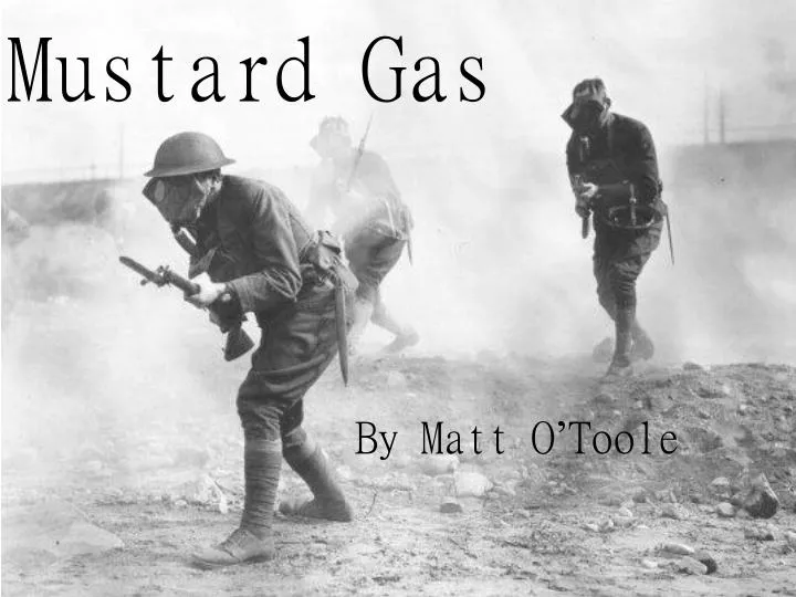 mustard gas