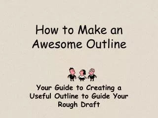 How to Make an Awesome Outline