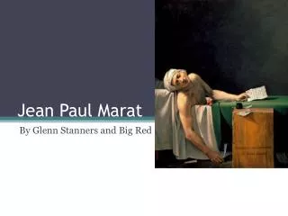 Jean Paul Marat