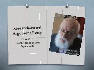 Research-Based Argument Essay