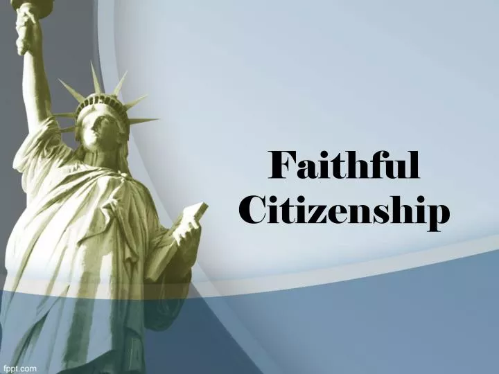 faithful citizenship